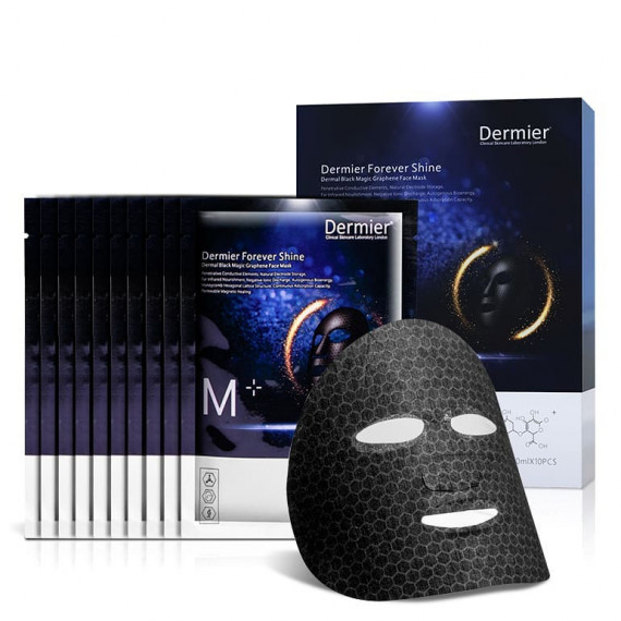 Dermier Black Magic Graphene Face Mask黑魔法充電面膜