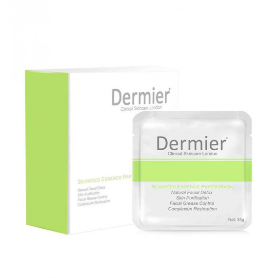 Dermier Seaweed Essence Silk Mask 海藻精華蠶絲面膜