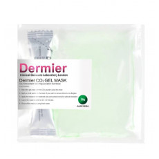 DERMIER Aloe Vera Co2 Gel Mask 蘆薈抗敏注氧面膜